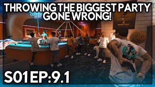 Episode 9.1: Throwing The Biggest Party Of LS GONE WRONG! | GTA RP | GrizzleyWorld WHITELIST