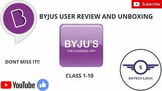 BYJUS THE LEARNING APP | REVIEW AND UNBOXING |