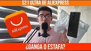 S21 Ultra ALIEXPRESS-TOPCO-Unboxing/desempaquetado