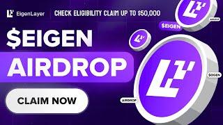 Crypto Airdrop | Up To 50000$ EIGENLAYER Airdrop