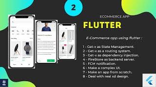 Flutter E-Commerce App Using Getx، Firebase, and MVVM Login UI part 1 | بالعربي