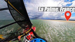 The BEST SPEED SPOT in Europe! | Windsurfing in La Palme, France
