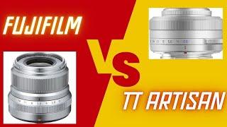 Best Fuji Street Shooter Lens? - Fujifilm 23mm f/2 vs. TT Artisan 27mm f/2.8