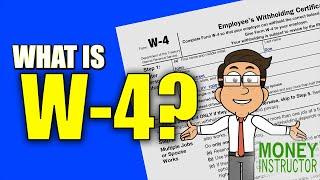 What is the W4 Tax Form? Money Instructor