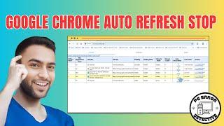 How to Stop Auto Refresh in Google Chrome