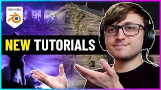 7 More AMAZING New Tutorials and Blender Projects!