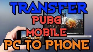 How To Transfer Pubg Mobile From PC To Phone |Copy PUBG MOBILE From PC to Android|Tencent Emulator|