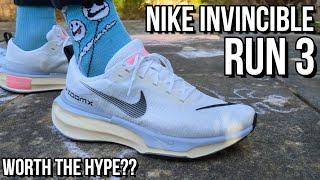 NIKE INVINCIBLE RUN 3 REVIEW - On feet, comfort, weight, breathability and price review