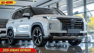 FIRST LOOK: 2026 Subaru Outback – More Rugged & More Refined!