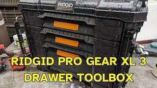 Ridgid Pro Gear 2.0 XL Drawer Toolbox