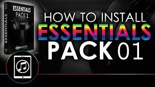 How To Install Essentials 01 (FREE Sample Pack!)
