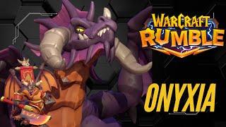 Warcraft Rumble : Defeating Onyxia with Drakkisath | Again cause it is the best encounter ever |