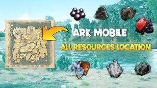 ARK MOBILE | All Resources Location | Everything You Need To Know | hindi | #arkmobile