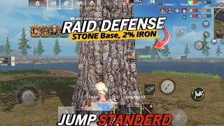 4 vs 10 RAID Defense For +1 Hour | Helping Friends | Last Island of Survival