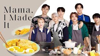 SEVENTEEN Cooks Their Favorite Korean Comfort Food | Mama, I Made It | ELLE