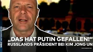 UKRAINE-KRIEG: "Das hat Putin gefallen!" Was Russlands Präsident in Nordkorea bei Kim Jong Un macht!