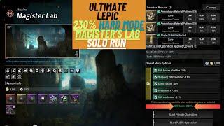 Ultimate Lepic-Magister's Lab 230% Hard Mode run Solo - The First Descendant