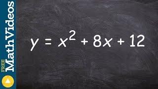 Learn the basics to graphing a parabola in standard form