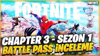 SPIDER MAN KOSTÜMÜNÜ GİYDİM ! YENİ BATTLE PASS & ESKİ HARİTA (Fortnite)