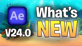 After Effects 24.0 UPDATE | What's NEW?