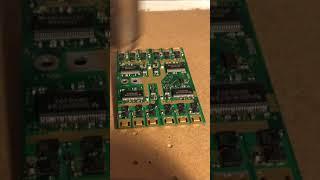 Reflow Soldering Motor Controller Side of Quadcopter Flight Controller