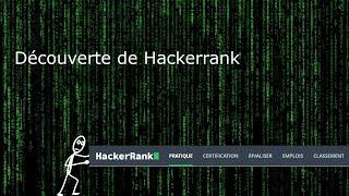 Découvrez HackerRank !
