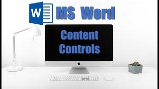 How to use Content Controls