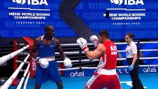 R64 (75KG) KAZIMZADE MIRSHARIF (AZE) vs OWUOR EDWIN OKONG`O (KEN) | IBA World Championships 2023