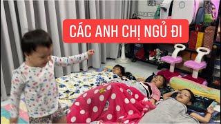 Trà Sữa là người kêu các anh chị ngủ sớm và sáng hôm sau “Bà Thúng” là người nướng khét nhất…