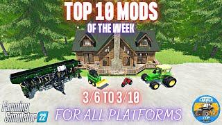 TOP 10 MODS OF THE WEEK - Farming Simulator 22