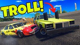 Wrecking with My Friends on DESTRUCTIVE TRACKS in Wreckfest Multiplayer!