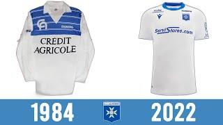 AJ Auxerre Football Kit History - 1985-2022