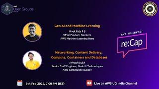 AWS re:Invent 2024 Recap Edition - Day 1 by AWS UG Madurai & Dehradun