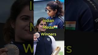 Top Indian medal winners #olympics #2024 #indian #winner #pride #top10