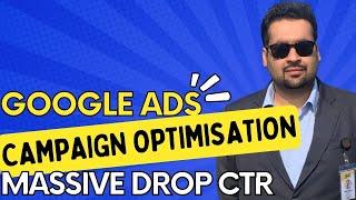 Google Ads Campaign Optimization - Massive Drop in Impression Share & CTR