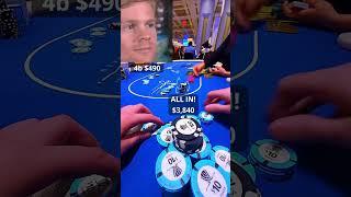 Gamers LAB Show ALL IN bluff! How to fightvs Aggressive Poker Players! #shorts #poker