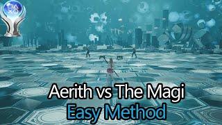 Easy Method - Legendary Bout: Aerith vs The Magi (Required for 7 Star Hotel Trophy)