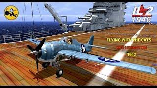 Flying with the Cats VF3 USS Lexington CV2 IL-2 1946 early war