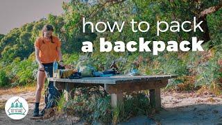 How to Pack a Backpack || Hiking Tips