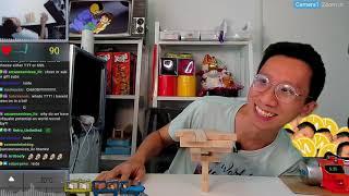 Breaking the Jenga World Record live (Twitch VOD 2021/05/12)