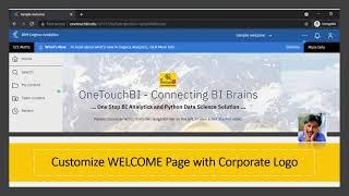 IBM Cognos 11 - Admin | Customize Welcome Page with Corporate Logo - Branding | OneTouchBI