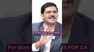 Chairman Chandra Sekhar Rao || 95% Students Guarantee Pass CMS For CA   || SumanTv Education #8