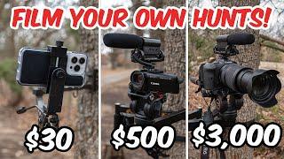 BEST Self Filming Setup for EVERY BUDGET! | Film Your Own Hunts!