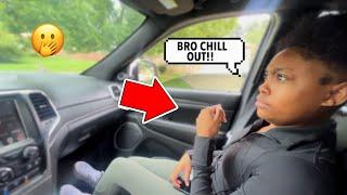 Going 100MPH In The SRT JEEP To See Dcaden's Reaction! *SHE WAS TERRIFIED*