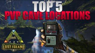Top PvP Cave Base Spots - Lost Island | Ark PvP