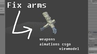 Tutorial: Fix CS:GO arms in Cinema 4D