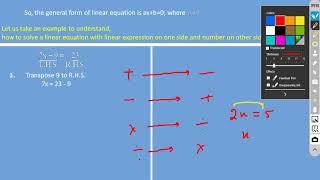 Introduction to linear equation 2