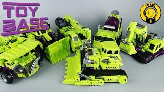 Combiner Wars Constructicons Transformers IDW Style Devastator members Constructicons Unite Warriors
