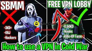 How to use a VPN for FREE in Cold War/Any Call of Duty! (SBMM DISABLED + XP FARMING)