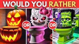 Would You Rather...? Build Your Halloween House  Halloween Edition!